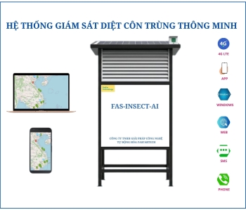 HỆ THỐNG GIÁM SÁT DIỆT CÔN TRÙNG THÔNG MINH FAS-INSECT-AI
